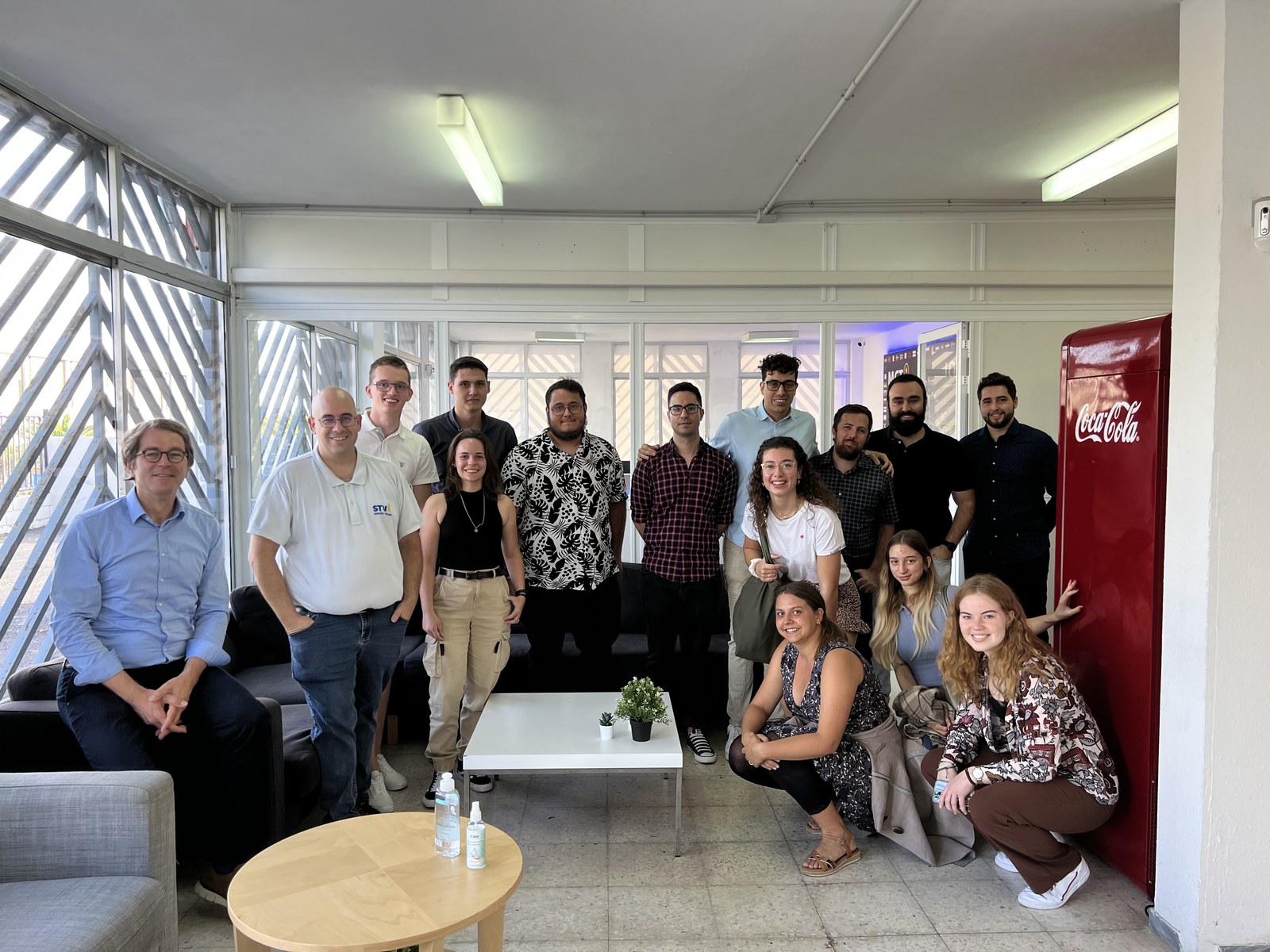 CIB22 group at STV office