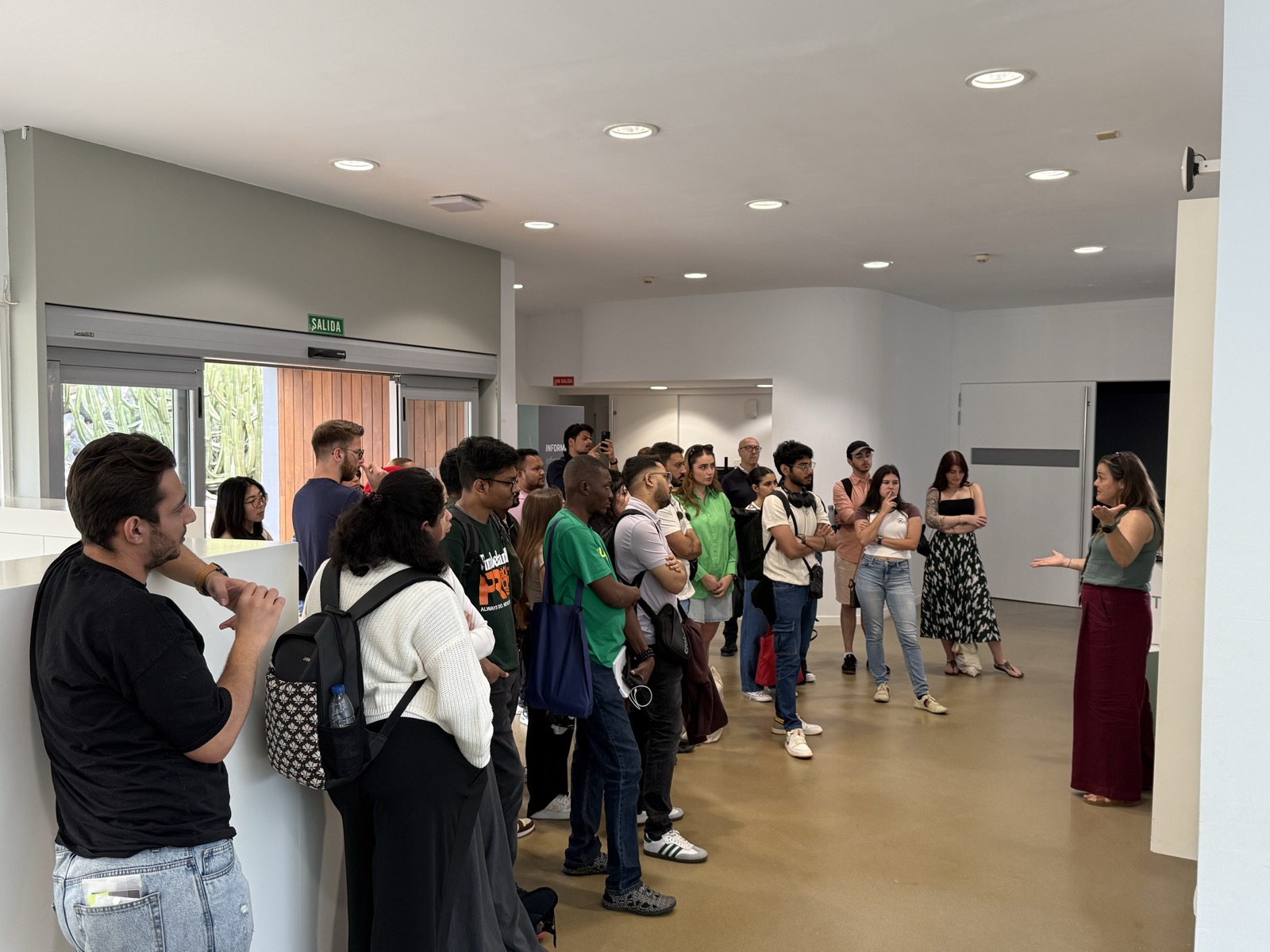 CIB25 group in lecture hall