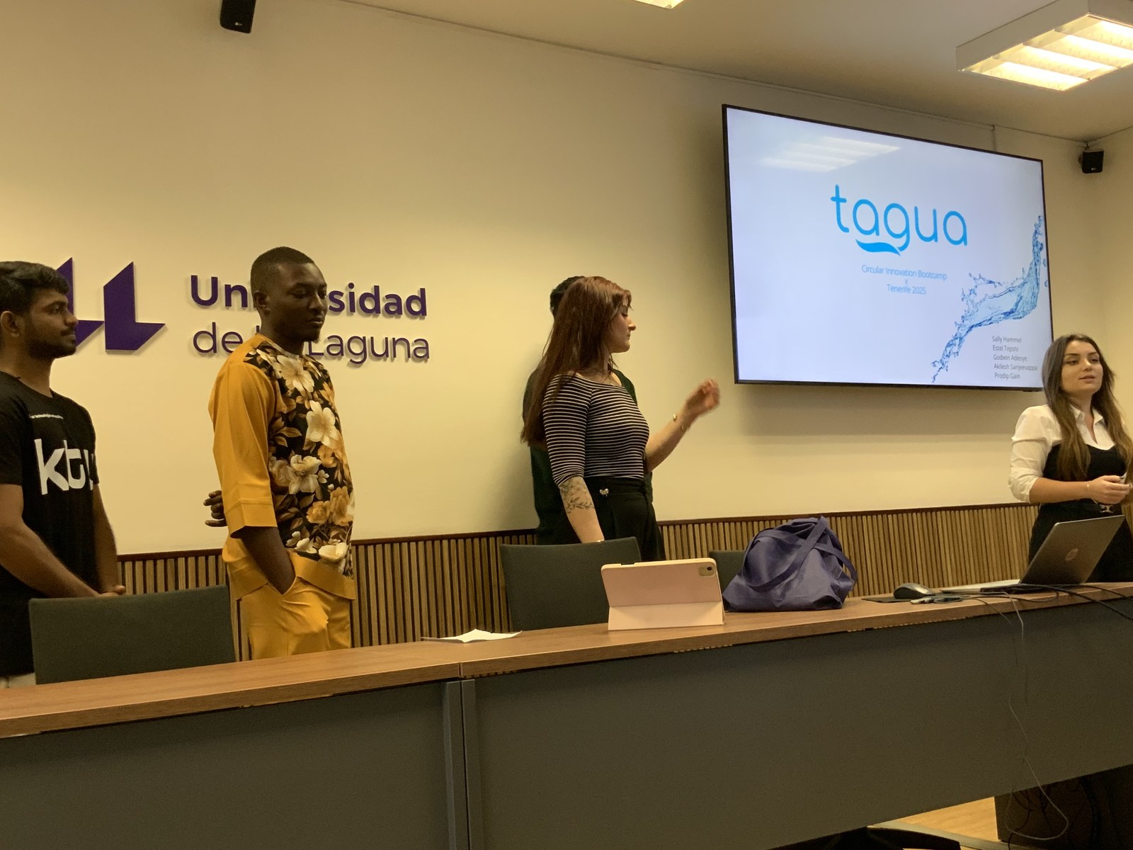 CIB25 TAGUA team pitch presentation